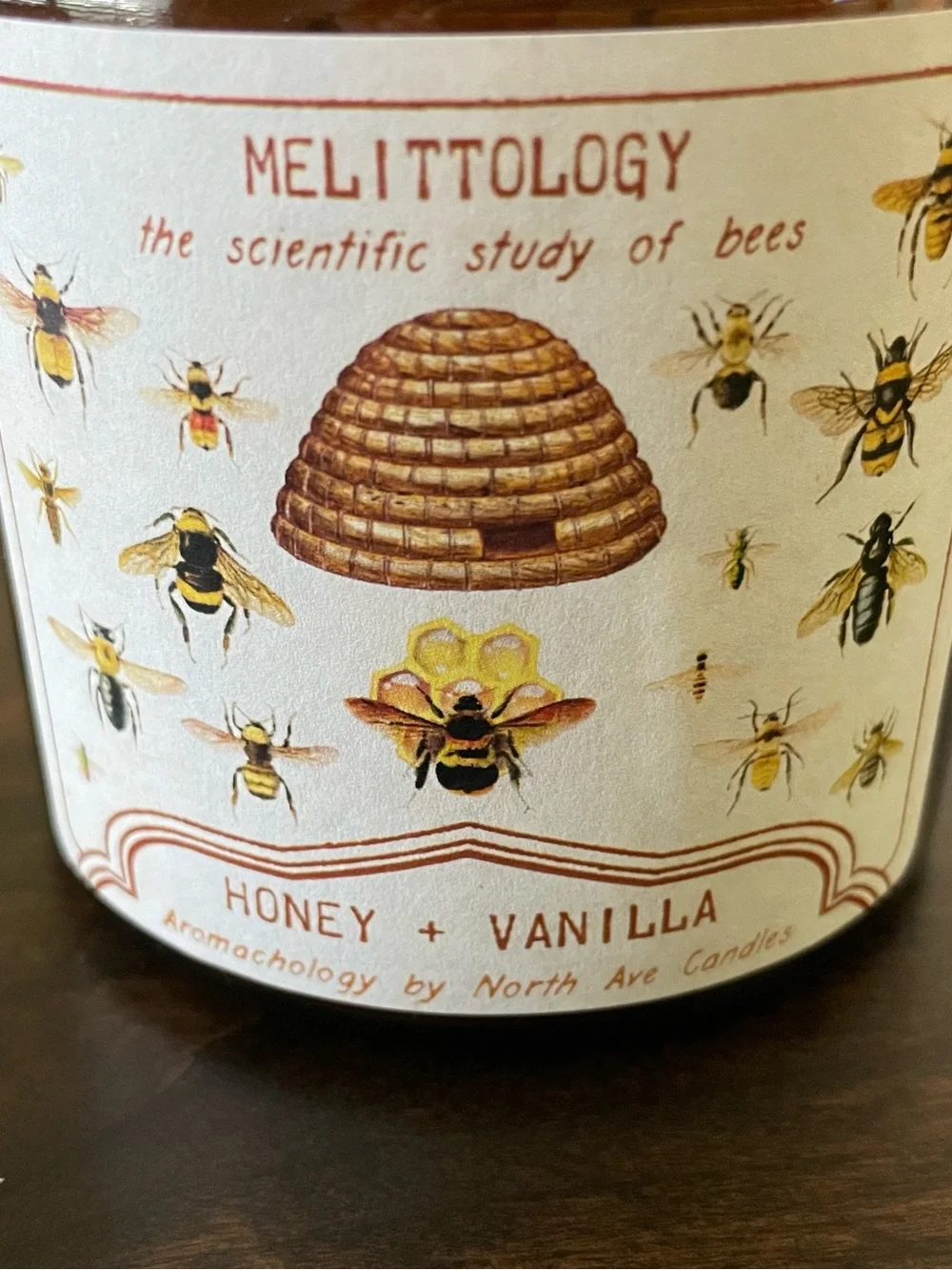 Aromachology Melittology Honey + Vanilla Scented Jar Candle
